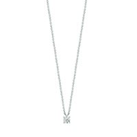 Collana Bliss BL RUGIADA in Oro bianco Diamante 0.01 Ct 20101420 - 20101420